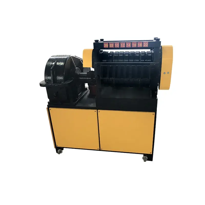 waste rebar straightening machine