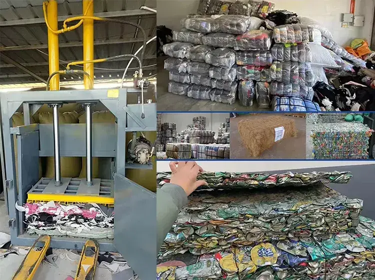 waste paper baler machine waste paper baler machine