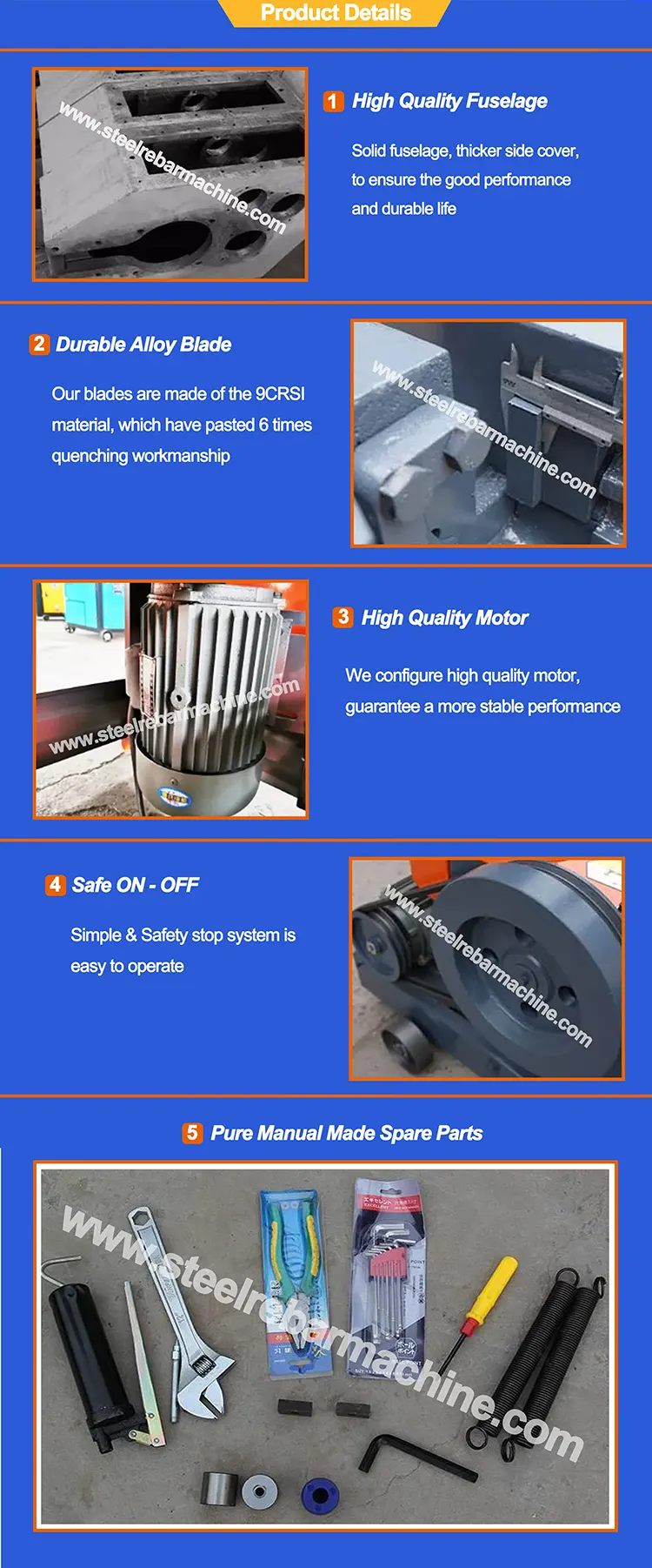 Xitoy armatura to'sar po'lat bar kesish mashinasi zavodi steel bar cutting machine